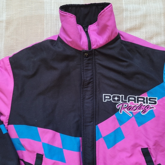 Vintage 90s Polaris Snowmobile Jacket - Picture 5 of 16